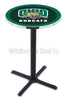 Holland Bar Stool L211 Ohio University 42" Tall - 30" Top Pub Table with Black Wrinkle Finish