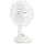 Impress  12 Inch 3 Speed Oscillating Table Fan in White