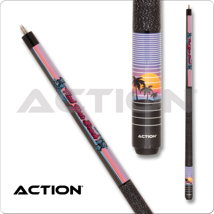 Action IMP74 Impact Series Cue Pool Cues
