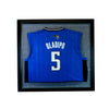 Half Fold Jersey Display Case with Black Moulding