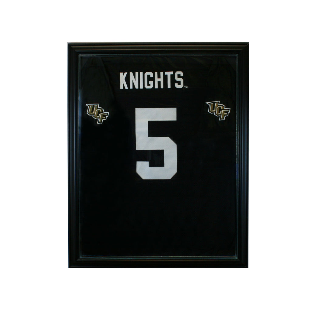 Medium Size Jersey Display Case with Black Moulding
