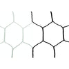 Jaypro Sports SN-2BLKW Hexagon Two Tone - Black-White