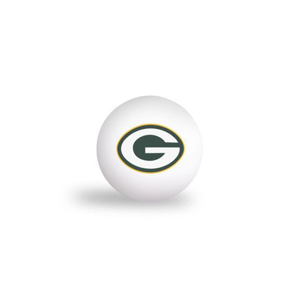 Green Bay Packers Ping Pong Balls 6 Pack - WinCraft