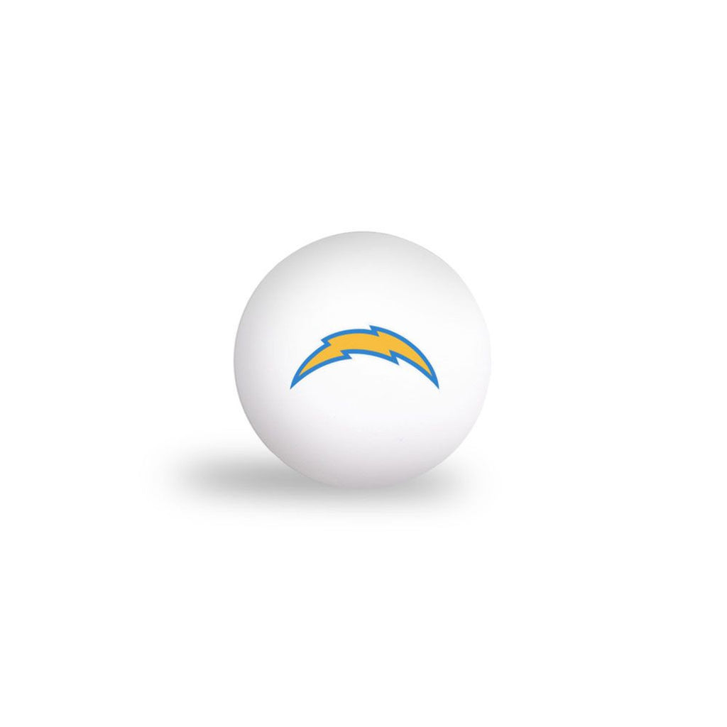 Los Angeles Chargers Ping Pong Balls 6 Pack - WinCraft