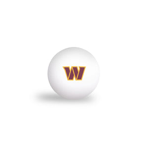 Washington Commanders Ping Pong Balls 6 Pack - WinCraft