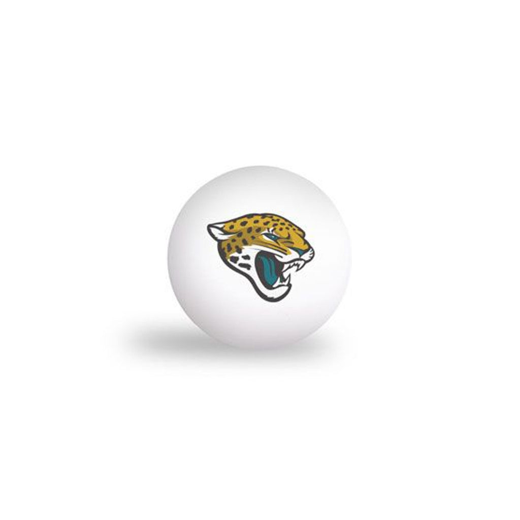 Jacksonville Jaguars Ping Pong Balls 6 Pack - WinCraft