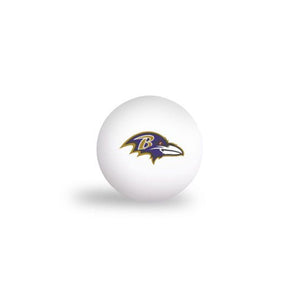 Baltimore Ravens Ping Pong Balls 6 Pack - WinCraft