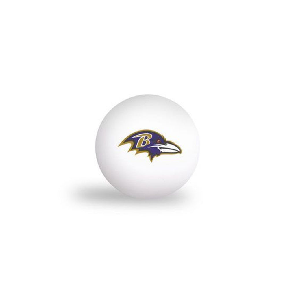 Baltimore Ravens Ping Pong Balls 6 Pack - WinCraft