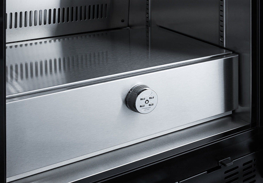 Built-In Undercounter Commercial Beverage Center With Stainless Steel, Lock, And Digital Thermostat - SCR610BL Summit Commercial