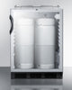 Built-In Glass Door Kegerator For Use Under ADA Compliant Counters - SBC56GBINKADA Summit Commercial