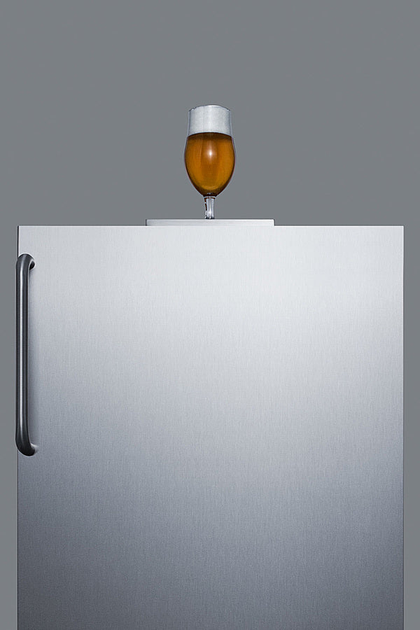 Built-In Kegerator For Use Under ADA Compliant Counters - SBC58BLBICSSADANK Summit Commercial