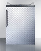 Built-In  Beer Dispenser, Auto Defrost With Digital Thermostat, Diamond Plate Door, And Tb Handle - SBC635MBINKDPL Summit
