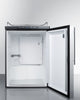 Built-In  Beer Dispenser, Auto Defrost With Digital Thermostat, Ss Wrapped Door, And Thin Handle - SBC635MBINKSSHV Summit