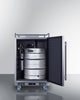 Built-In Commercially Approved Kegerator In Stainless Steel, No Tap Kit Included - SBC682NK Summit