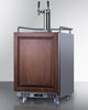 Built-In Commercially Approved Dual Tap Cold Brew Kegerator In Stainless Steel With Panel-Ready Door - SBC682PNRCFTWIN Summit