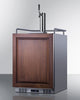 Built-In Undercounter Single Tap Beer Kegerator In Complete Stainless Steel With Panel-Ready Door - SBC682PNR Summit