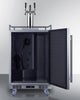 Built-In Undercounter Outdoor Triple Tap Beer Kegerator In Complete Stainless Steel - SBC683OSTRIPLE Summit