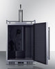 Built-In Undercounter Outdoor Single Tap Beer Kegerator In Complete Stainless Steel - SBC683OS Summit