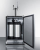 Commercial Indoor/Outdoor Combination Cold Brewith Nitro-Infused Coffee Dispenser With Twin Tap Kit Included - SBC696OSCMTWIN Summit Commercial