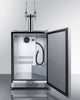 Commercial Indoor/Outdoor Cold Brew Nitro-Infused Coffee Dispenser With Dual Tap Kit Included - SBC696OSNCFTWIN Summit Commercial