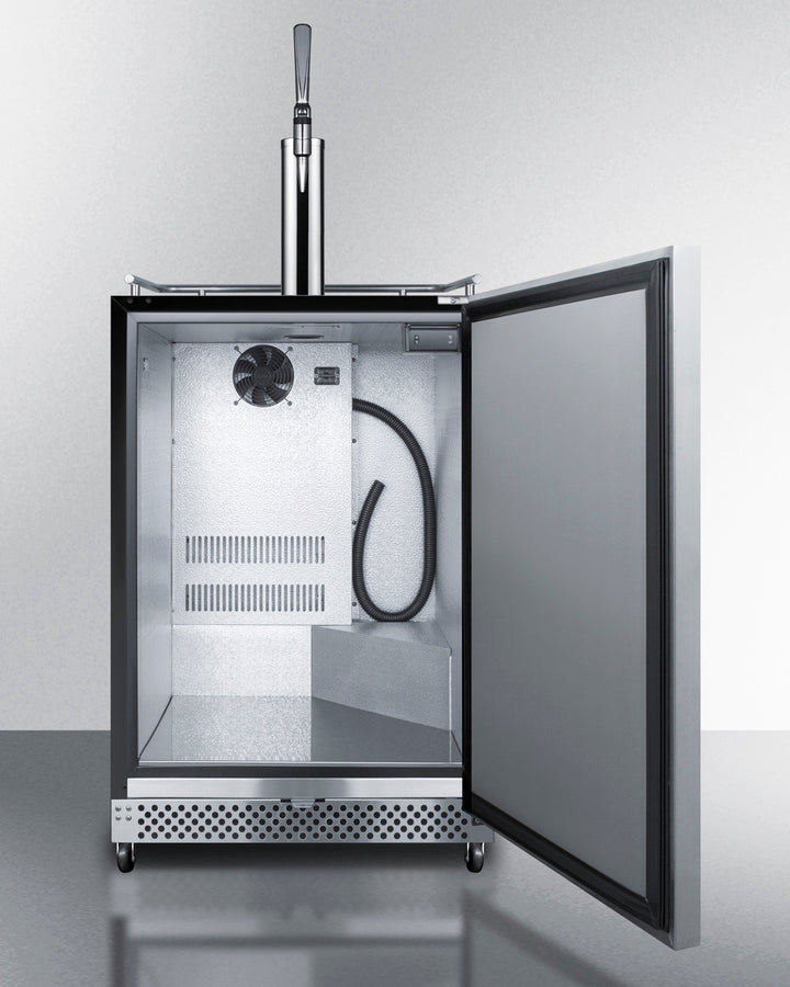 Commercial Indoor/Outdoor Cold Brew Nitro-Infused Coffee Dispenser With Tap Kit Included - SBC696OSNCF Summit Commercial