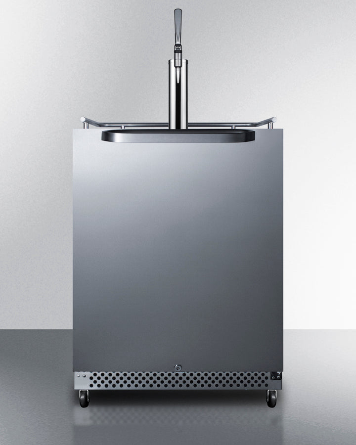 Commercial Indoor/Outdoor Cold Brew Nitro-Infused Coffee Dispenser With Tap Kit Included - SBC696OSNCF Summit Commercial