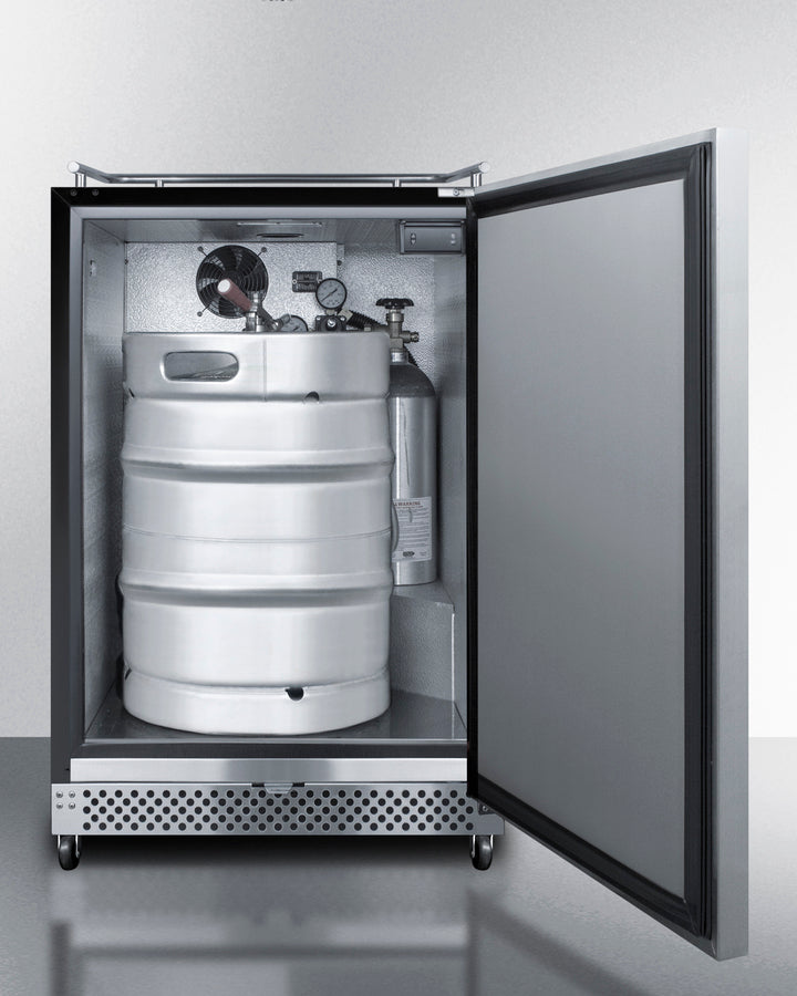 Commercial Indoor/Outdoor Kegerator, No Tap Kit Included - SBC696OSNK Summit Commercial