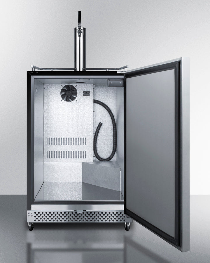Commercial Indoor/Outdoor Beer Dispenser With Tap Kit Included - SBC696OS Summit Commercial