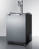 Commercial Indoor/Outdoor Beer Dispenser With Triple Tap Kit Included - SBC696OSTRIPLE Summit Commercial