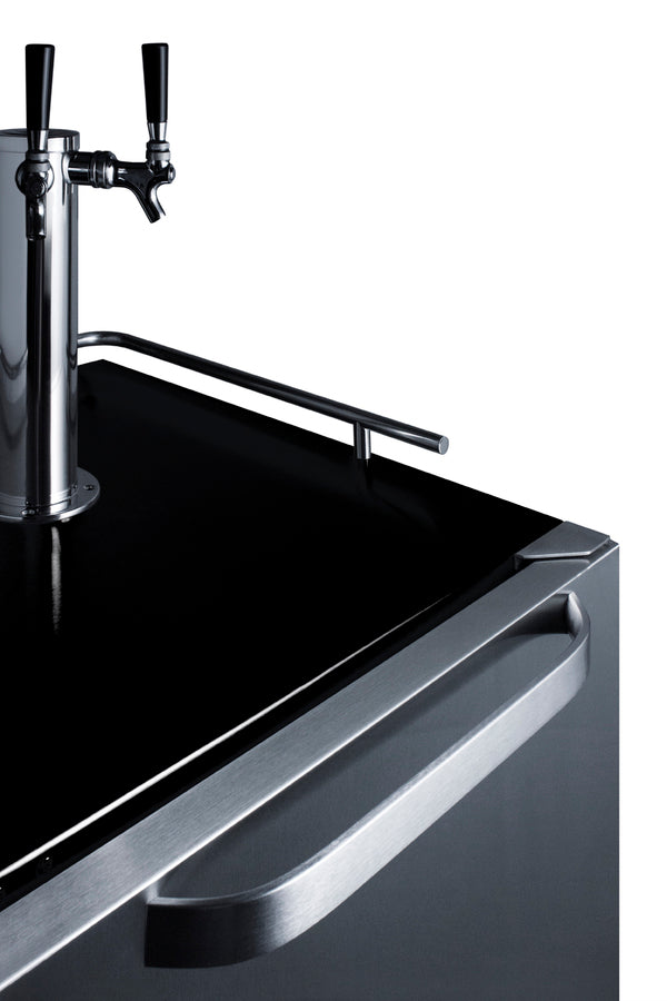 Commercial Indoor/Outdoor Cold Brew Coffee Dispenser With Dual Tap Kit Included - SBC696OSCFTWIN Summit Commercial