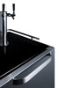 Commercial Indoor/Outdoor Beer Dispenser With Dual Tap Kit Included - SBC696OSTWIN Summit Commercial