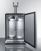 Commercial Indoor/Outdoor Wine Dispenser With Dual Tap Kit Included - SBC696OSWKDTWIN Summit Commercial