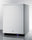 Frost-Free Outdoor Freezer In Complete Stainless Steel, With Digital Thermostat, LED Lighting, Horizontal Handle, And Lock - SPFF51OSCSSHH Summit