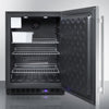 Frost-Free Outdoor Freezer  With Icemaker, Black Cabinet, Ss Door, Digital Thermostat, LED Lighting, And Lock - SPFF51OSIM Summit