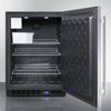 Frost-Free Outdoor Freezer In Complete Stainless Steel, With Digital Thermostat, LED Lighting, And Lock - SPFF51OSCSSIM Summit