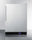 Frost-Free Outdoor Freezer With Digital Thermostat, LED Light, Black Cabinet, Lock, Stainless Steel Door And Thin Handle - SPFF51OSSSHV Summit