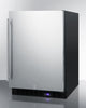 Frost-Free Outdoor Freezer  With Icemaker, Black Cabinet, Ss Door, Digital Thermostat, LED Lighting, And Lock - SPFF51OSIM Summit