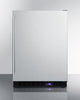 Frost-Free Outdoor Freezer In Complete Stainless Steel, With Digital Thermostat, LED Lighting, And Lock - SPFF51OSCSSIM Summit