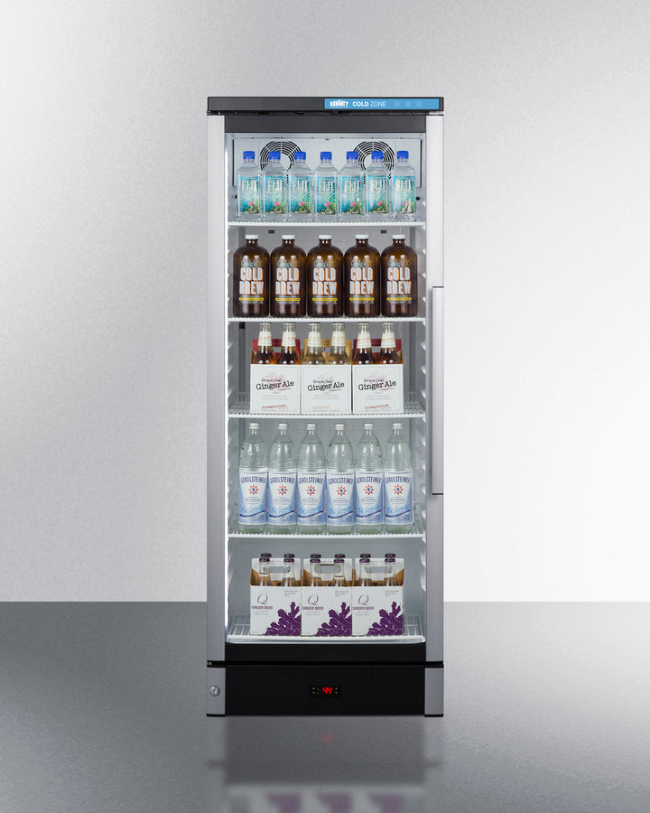 Commercial Beverage Merchandiser Made In Denmark - SCR1154LHD Summit Commercial