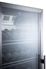 Commercial Full-Size Wine Cellar With Champagne Style Shelving - SCR1401LHCHCSS Summit Commercial