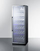 Commercial Full-Size Wine Cellar With Champagne Style Shelving - SCR1401CH Summit Commercial