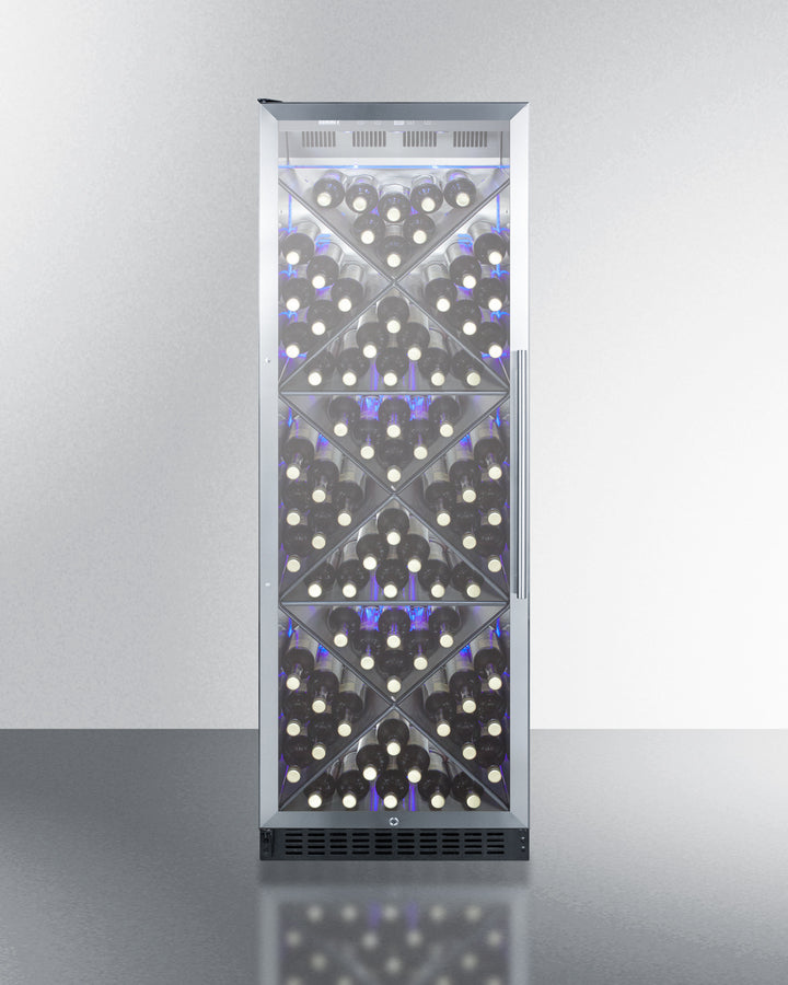 Commercial Full-Sized Wine Cellar With Diamond Style Shelving And Left Hand Door Swing - SCR1401LHX Summit Commercial
