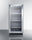 15'' Wide Built-In Undercounter Glass Door Beverage Cooler For Home Or Commercial Use, With Digital Controls, Lock, LED Light, And Stainless Steel Cabinet - SCR1536BGCSS Summit