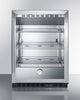 Built-In Undercounter Commercial Beverage Center With Stainless Steel, Lock, And Digital Thermostat - SCR610BL Summit Commercial