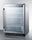 Outdoor Built-In Undercounter Commercial Glass Door Beverage Center With Stainless Steel Interior And Exterior Cabinet - SCR611GLOS Summit Commercial