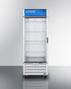 Full-Sized Glass Door Commercial Beverage Center - SCRR261GLH Accucold Commercial