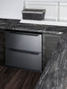 27'' Wide Built-In Undercounter ADA Height 2-Drawer Outdoor Refrigerator - SPR275OS2DADA Summit