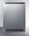 Outdoor Refrigerator , With Lock, Digital Thermostat, Black Cabinet, And Stainless Steel Door - SPR623OS Summit
