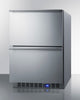 Outdoor Drawer Refrigerator In Stainless Steel, For Built-In  Or Commercial Use - SPR627OS2D Summit