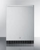 Outdoor Refrigerator , With Lock, Digital Thermostat, Horizontal Handle, And Stainless Steel Wrapped Exterior - SPR627OSCSSHH Summit